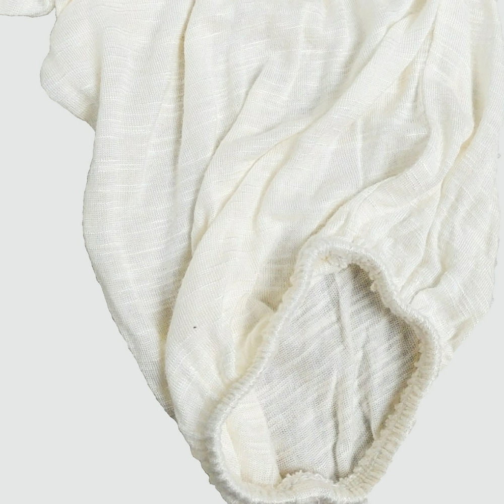 NWT American Rag Egret Combo Cream Peasant Blouse - Picture 4 of 6